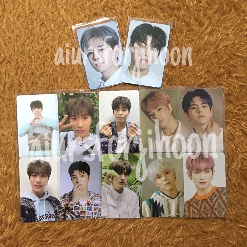 TREASURE PHOTOCARD CHAPTER 1 2 3 {MANYO YOSHI & JEONGWOO