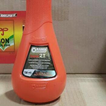 ℮ OLI 2T / OLI SAMPING MOTOR 2 TAK QRANGE / ORANGE 2T TROPICAL 700 ML ✽