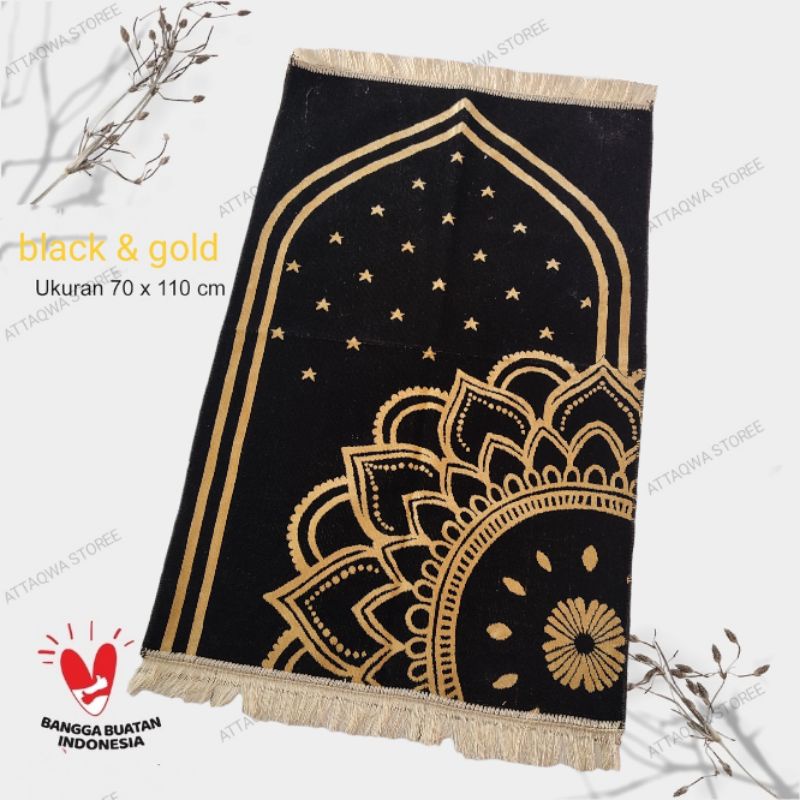 Sajadah Turki Original Super Ultra premium/ Motif Kiswah / Ukuran 70 cm x 110 cm, Tebal Halus Perlengkapan Shalat Pakaian Muslim / Sejadah / Sajadah Turki Impor / Sajadah Empuk / Sajadah Busa / Sajadah Solat Dewasa,motif flowers