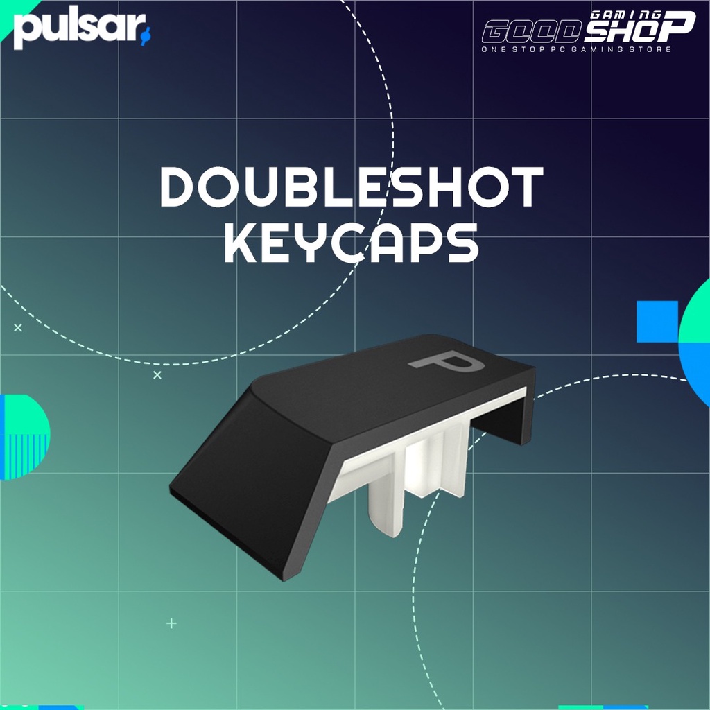 Pulsar Low Profile KR ANSI - PBT Doubleshot - Keycaps (104 Set US KR)