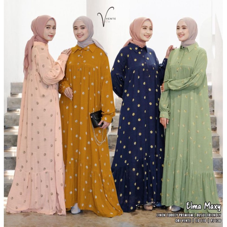 Dress wanita elma maxy