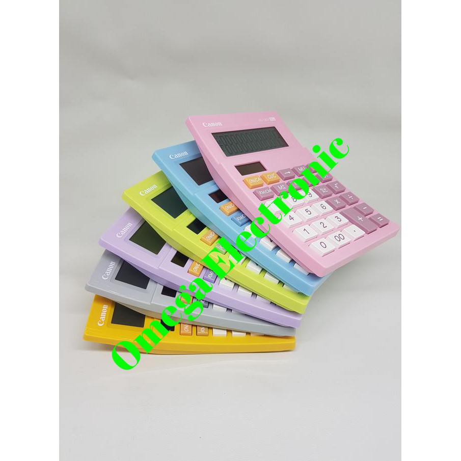 

CANON DESKTOP CALCULATOR AS-120V - KALKULATOR MEJA WARNA AS 120 V - CUCI GUDANG LHOOO