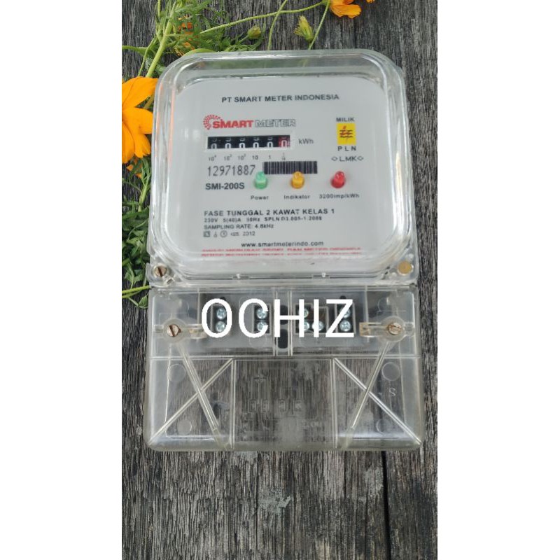 kwh meter semi digital smart