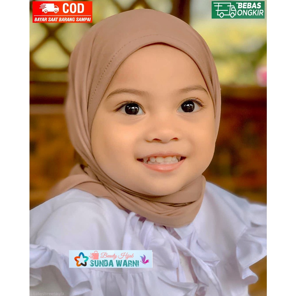 Hijab Anak Almeera / Pashmina Instan Anak jersey