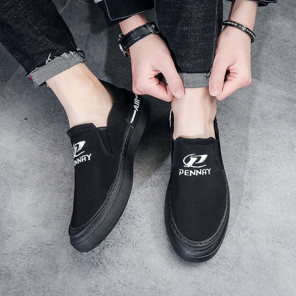 Pennay Men Shoes - Sepatu Slip On Pria POULTER ADAGIO Slip On Simple Kasual dan Santai