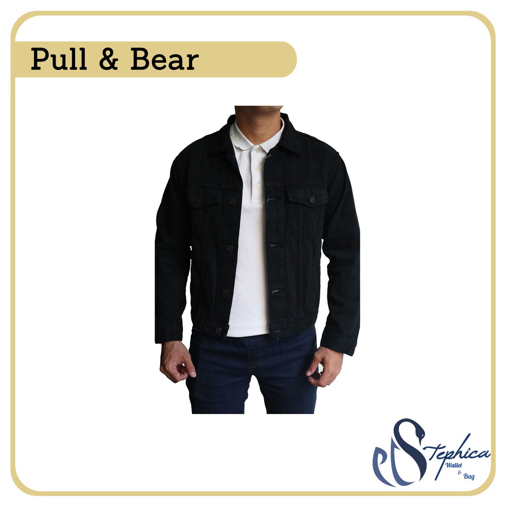 Jaket Denim Pull and Bear | Jacket Pull n Bear | Pull & Bear Keren Murah