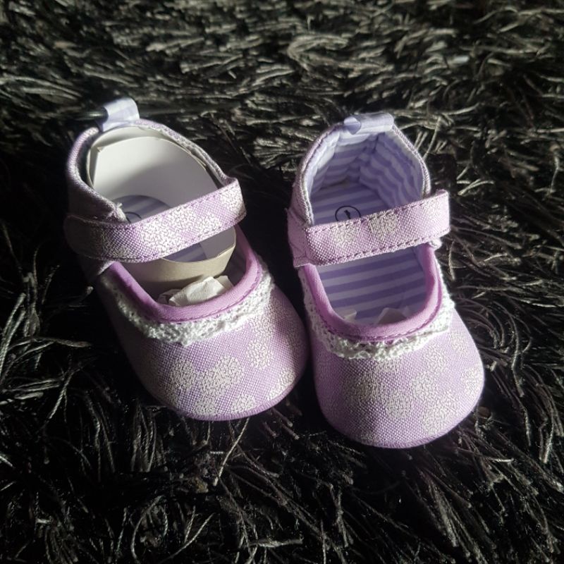 Sepatu PreWalker Baby Girls Impor Elegant Shafiya