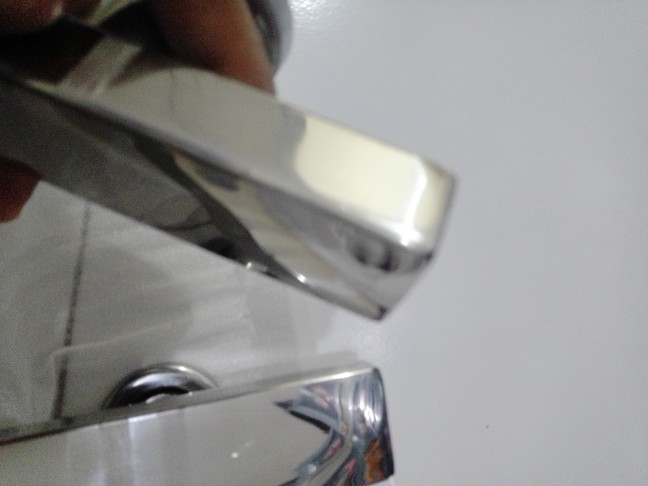 Handle Pintu Minimalis Stainless 1set+kunci