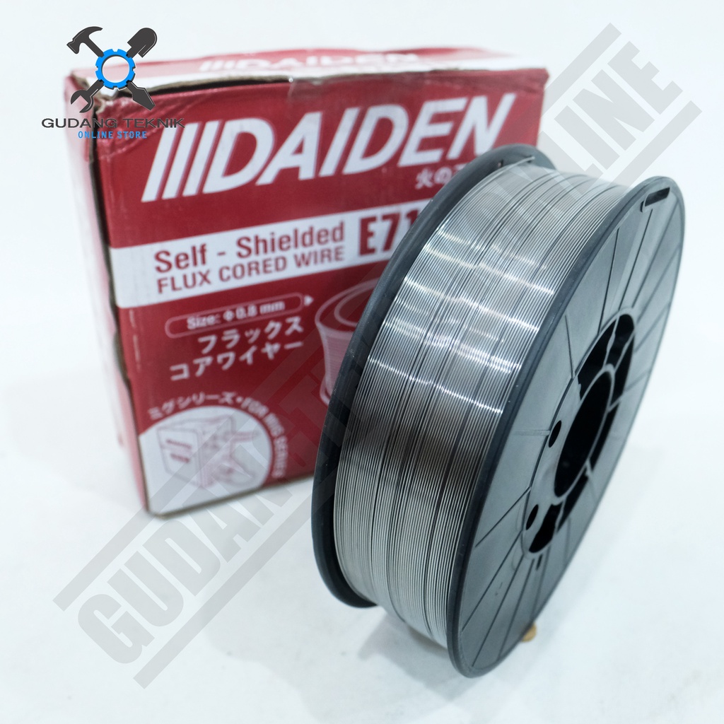 Kawat Las Flux Core 0.8mm Daiden 5Kg  E71T-11 / Welding Flux core Wire Daiden 0,8mm 5 Kg E71T 11