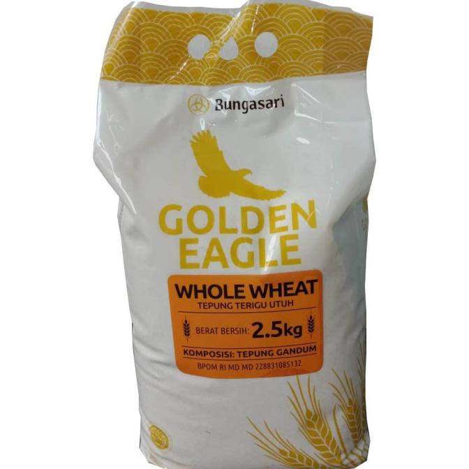 

SALE GOLDEN EAGLE Tepung Whole Wheat 1 x 2,5 KG