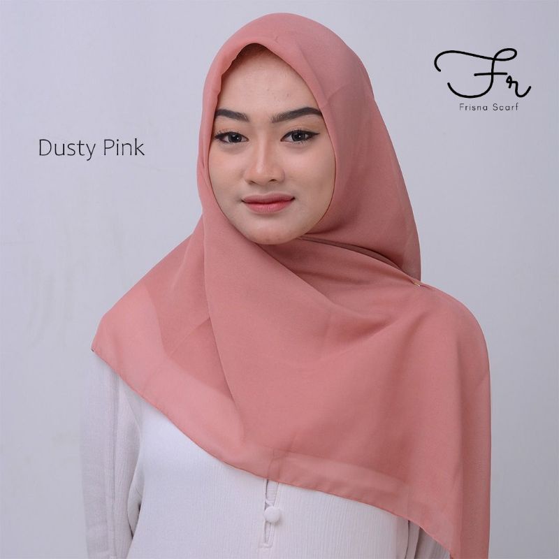 BELLA SQUARE POLLYCOTTON PREMIUM UKURAN 115x115-Dusty Pink