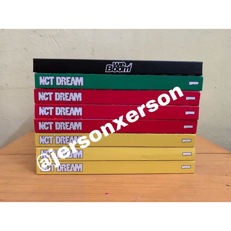WTS ALBUM ONLY HOT SAUCE NCT DREAM CRAZY, BORING, CHILLING VER jeno jaemin chenle haechan renjun