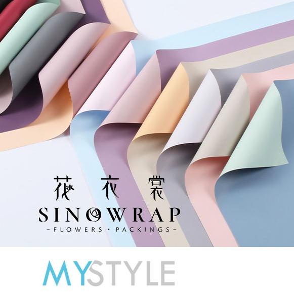 

➳ HAPPY TIME KERTAS BUNGA OY TWO COLOR (1 PACK =20 LBR) FLOWER WRAP/KERTAS PEMBUNGKUS BUNGA WATERPROOF ☏