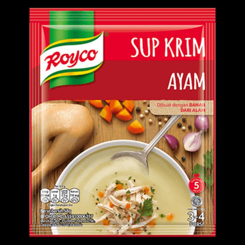 Royco Sup Krim Ayam,Royco Sup Krim Jagung