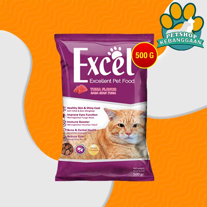 Makanan Kucing Excel Cat 500gr All varian