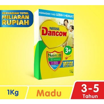 Dancow 3+ Madu Vanila 1000g / DANCOW 3 plus Madu Vanila 1kg box, Dancow 3+ madu/vanila 1kg 1000g