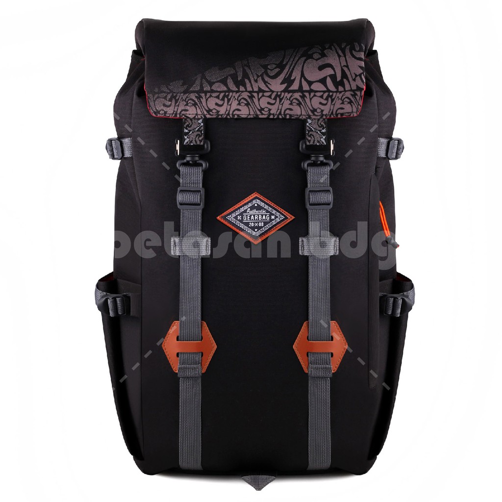 PTS -Gear Bag Eternity Mountaineering Backpack - Black + FREE Eternity Crossbody