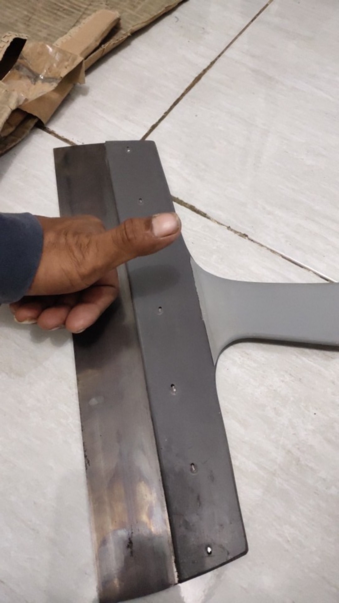 Pisau Ekpose Ukuran 35cm Alat Acian Tembok Dan Lantai