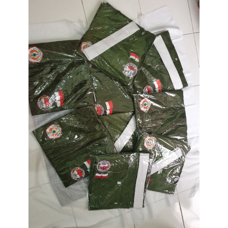 Baju Asad Hijau Standart Dan Syar'i | Baju Asad Bahan Drill | Baju Asad Siap Kirim dan Bisa COD