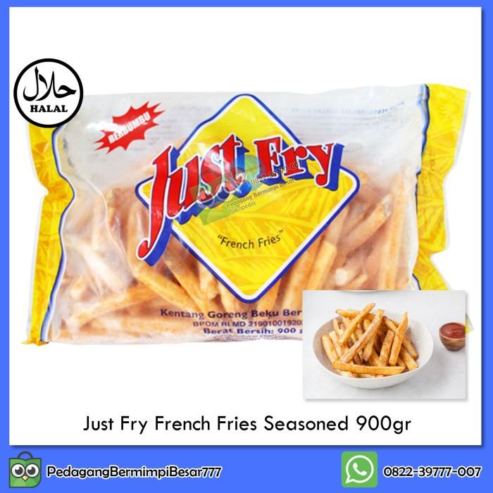 

Just Fry Kentang Goreng Berbumbu 900gr | French Fries | Kentang Beku Best Seller