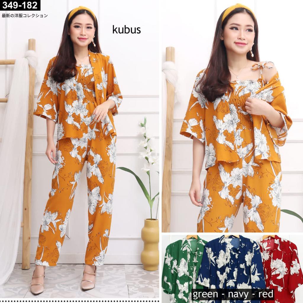 Setelan Jumpsuit Kalina 2in1 105