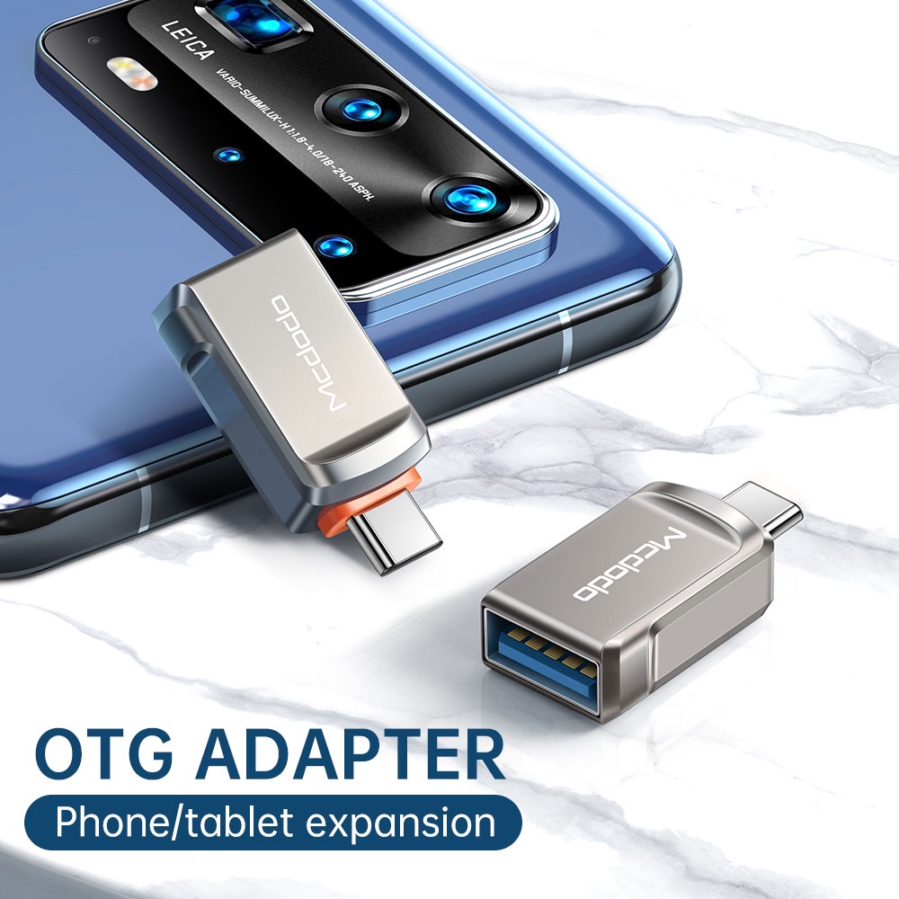 MCDODO OTG USB-C Converter USB-A 3.0 to Type-C ORIGINAL ( OT-873 )