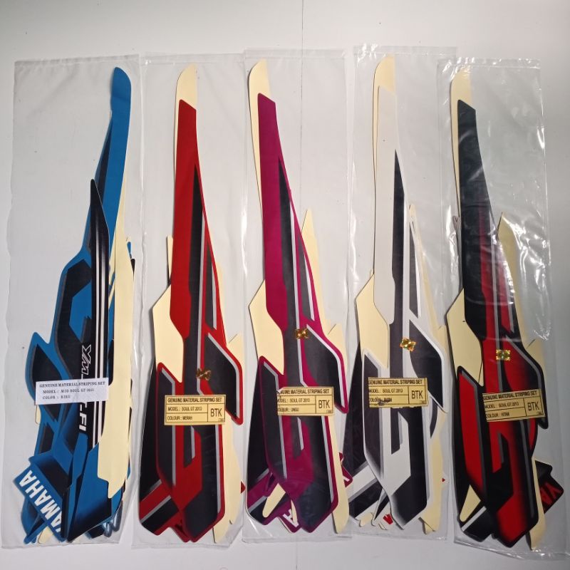 Striping Sticker Yamaha Mio Soul GT 2013
