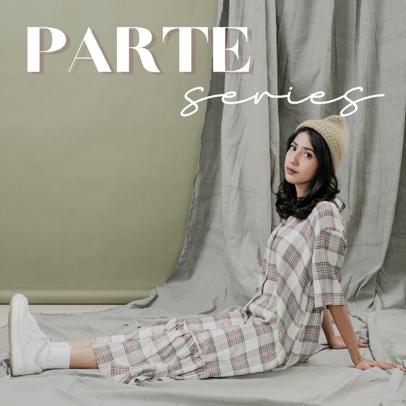 Parte Series by bobobae baju tidur daster rayon lembut adem home dress