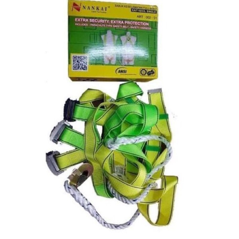 SABUK KESELAMATAN FULL BODY SAFETY HARNESS KAIT BESAR SNGLE