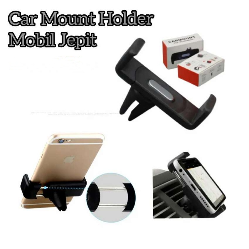 Car Holder AC / Holder HP Di AC Mobil / Car Holder Smartphone