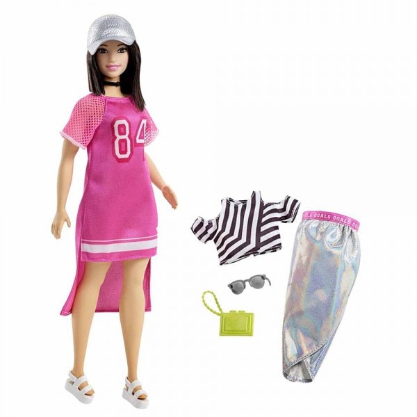 [MAINAN] Barbie Fashionistas 101 Doll &amp; Fashions – Curvy