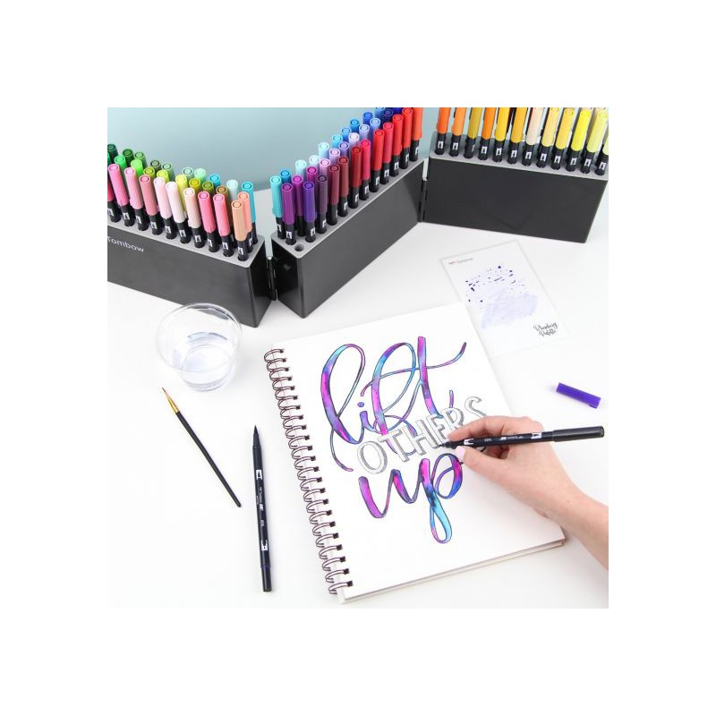

RB TOMBOW Abt Dual Brush Pen 108 Bright Color & Pastel Color [Creativ]