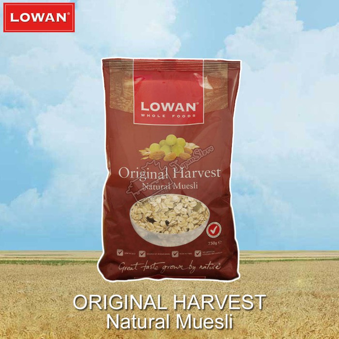 

Lowan Original Harvest Muesli 1 kg | Sereal Sarapan Oat