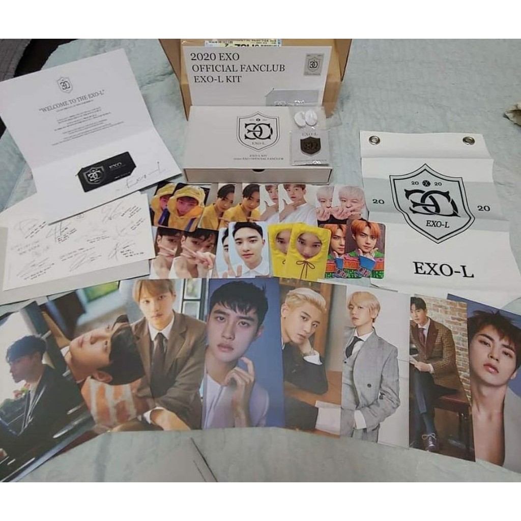 EXO Welcome Kit 2020 EXOL WELKIT ACE Chen