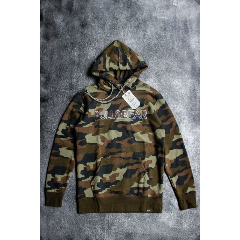 HOODIE PULL&BEAR CAMO (100% ORIGINAL)