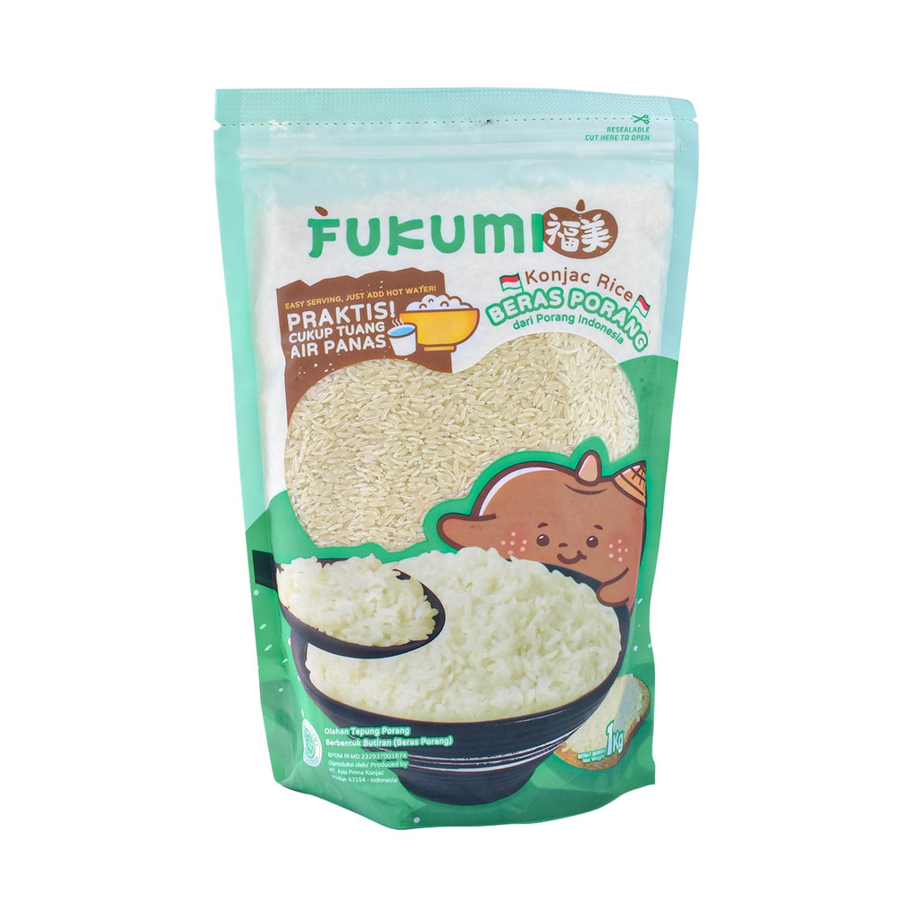 Fukumi Beras Porang Pouch 1 Kg