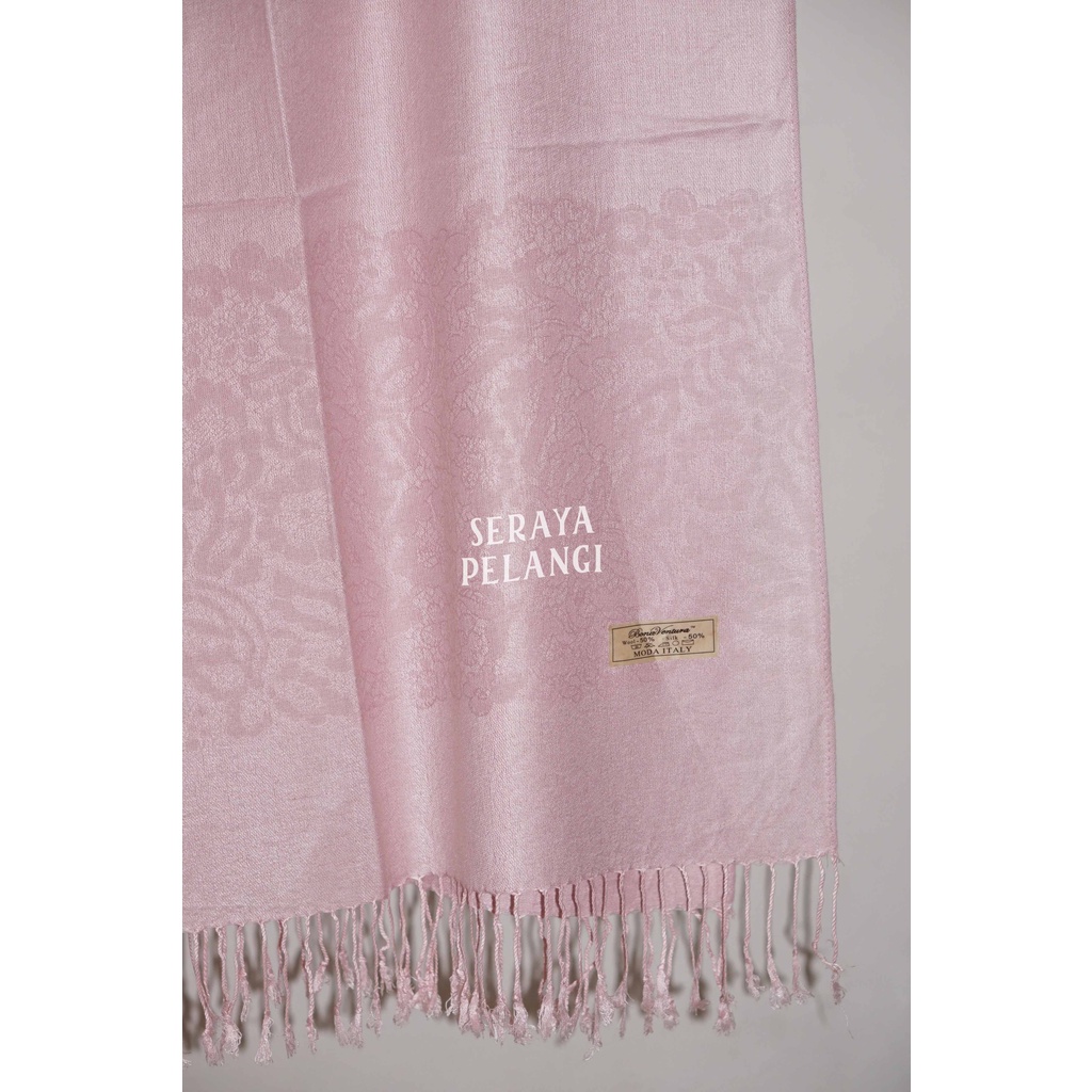 Pashmina Cashmere Bayangan 04 | Motif Bunga | Polos | Selendang | Scarf | Syal | Shawl | Pasmina | Souvenir | Birthday Gift | Hadiah Ulang Tahun | Aksesoris Fashion Wanita | Import Quality | Premium Quality | Grosir Murah | Luxury Scarf