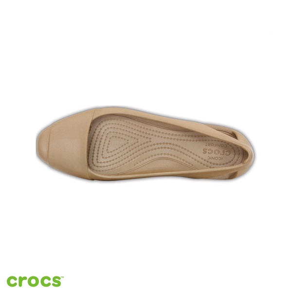 Sandal Wanita / Crocs Siena Flat Sepatu  / Crocs Wanita / Crocs Sienna / Fashion Wanita - Espresso -  202811-710