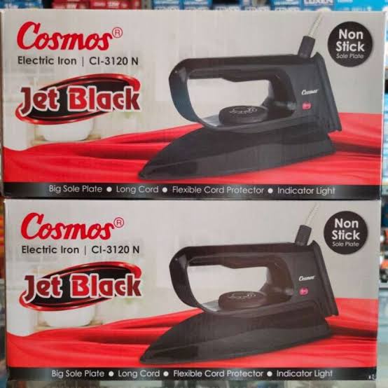 Cosmos Setrika Non Stick Soleplate CI-3120 N Setrikaan Anti Lengket