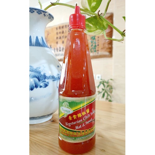 

Sauce Hot & Sweet Vegetarian 383g/sambal