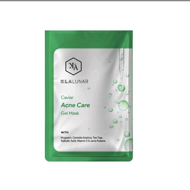 [LANGSUNG KIRIM] Klalunar Caviar Acne Care Gel Mask Hydra Glow Gel Mask | Sleeping Mask Klalunar Masker Klalunar