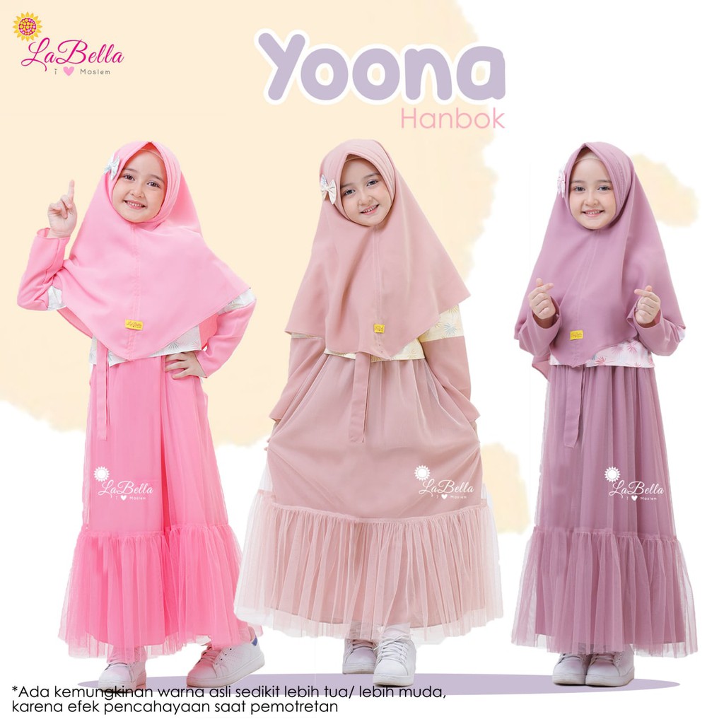 GAMIS ANAK YOONA SERIES - LABELLA