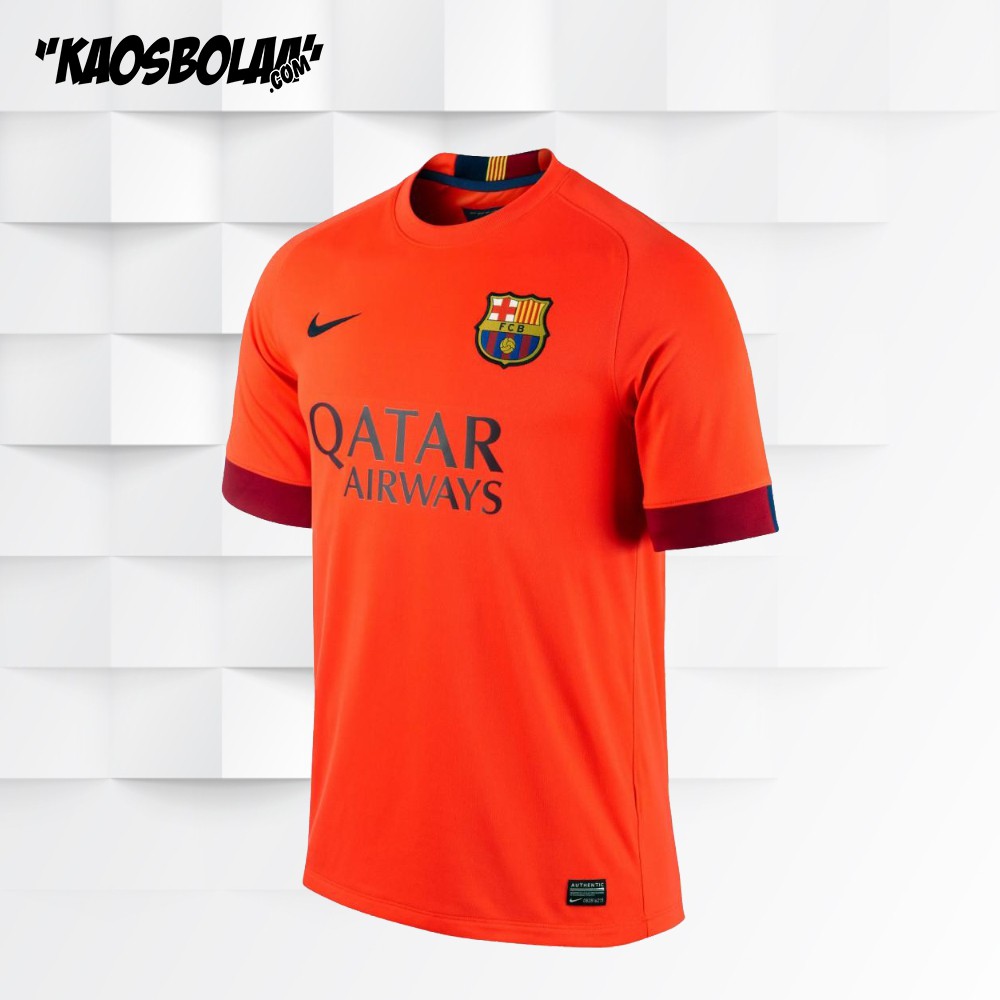 Jersey Barcelona Away 2014/15 Treble