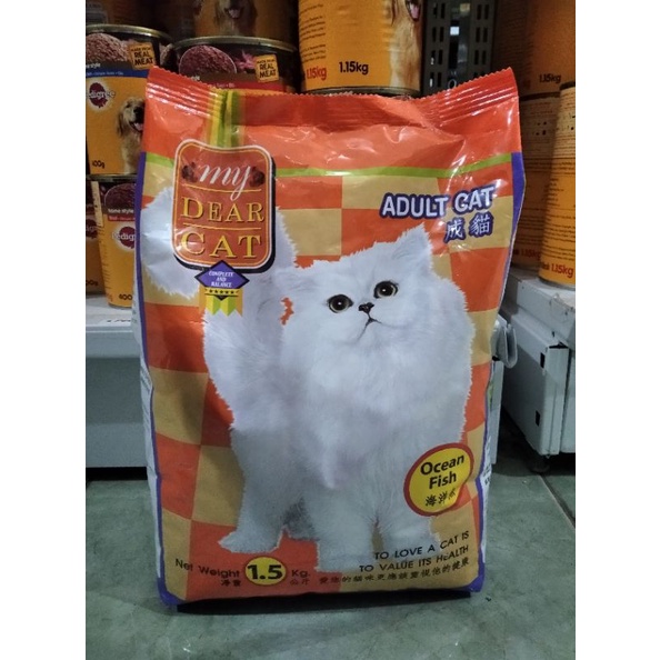 Makanan Kucing My Dear Cat Ocean Fish 1,5kg