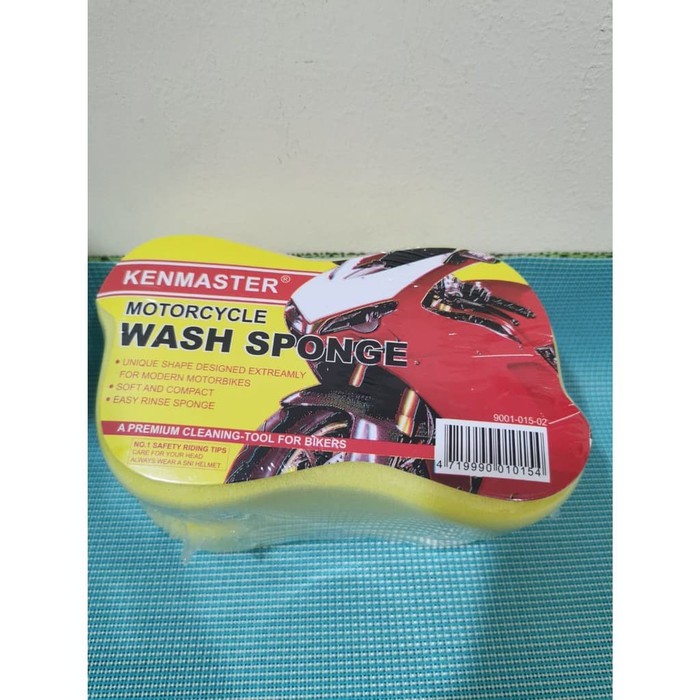 Kenmaster Motorcycle Wash Sponge - Busa Pencuci Motor 2 pcs