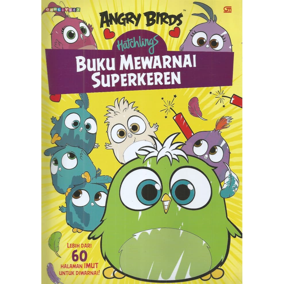 Buku Mewarnai Super Keren (Angry Birds)