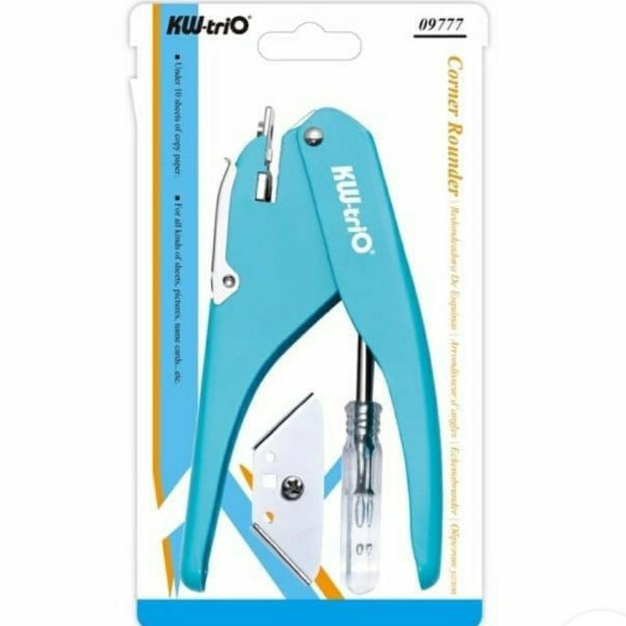 

PEMOTONG SUDUT R5, KW-Trio 9777 Taiwan,ORI!Corner Rounder 10 hal