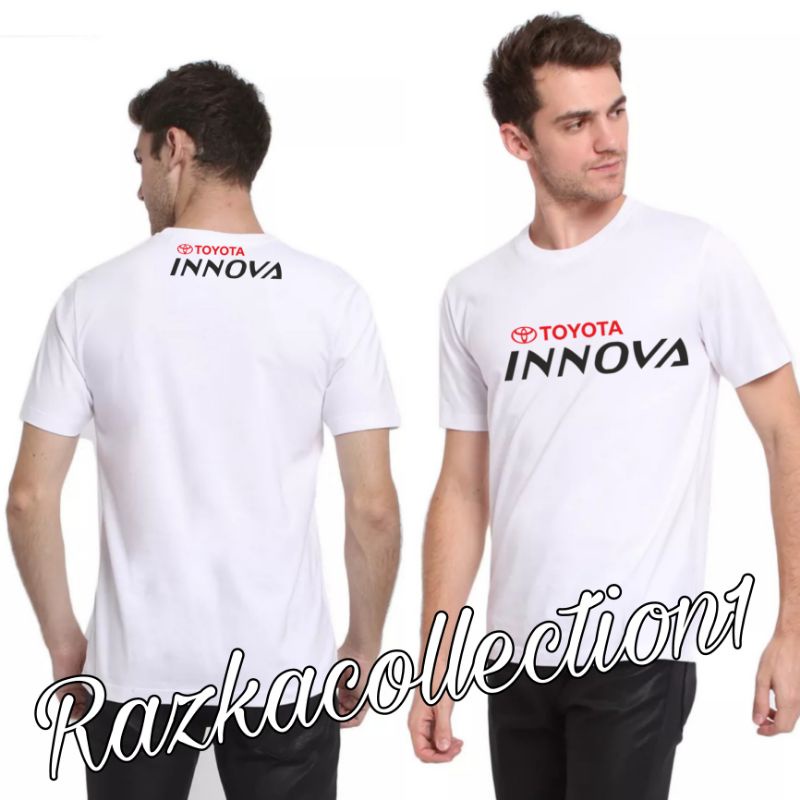 Kaos Innova Atasan Pria Baju Kaos Mobil Toyota Innova