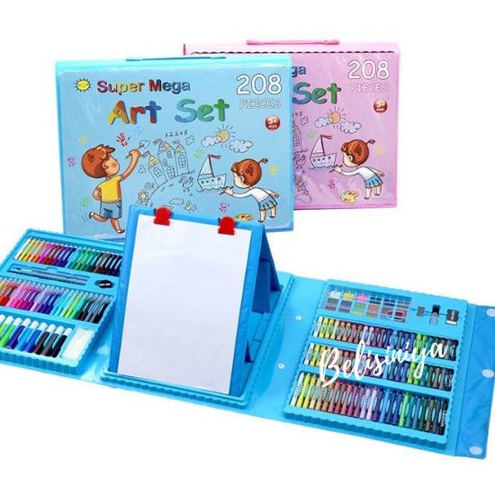 

(PROMO VPA95) Crayon set / Crayon Mewarnai 208pcs & 150pcs Warna / Pensil Krayon Warna Alat Menggambar atau Mewarnai ❂