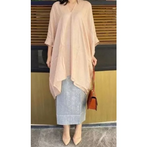 KAFTAN VISCOSE /Kaftan Semi Sutra / Baju Kaftan Wanita / Baju Kondangan